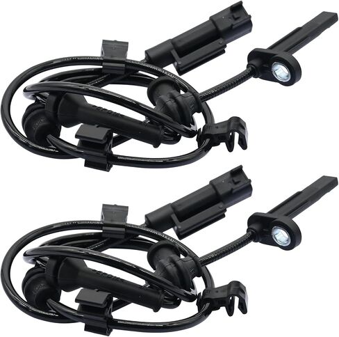 2pcs Rear Left and Right ABS Wheel Speed Sensor Compatible with Jeep Cherokee 4779897AC ALS2806 w/Off Road Suspension 15 16 17 18 2015 2016 2017 2018 in Kuwait