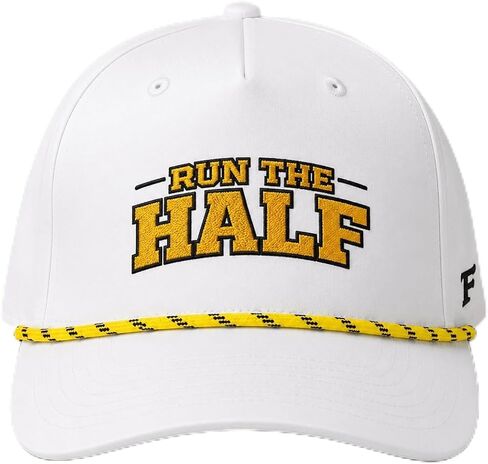 قبعة ريتشاردسون 258 Run The Half Wrestling Rope Snapback - قبعة مسطحة ذات حافة مسطحة قابلة للتعديل مكونة من 5 ألواح in Saudi Arabia