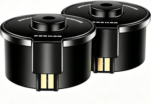 عبوات الزيوت العطرية من كواك - عطر فرنسي طبيعي، موزع روائح السيارة مخصص لإعادة التعبئة (عبوتان) (غابة رذاذ الثلج) in Saudi Arabia