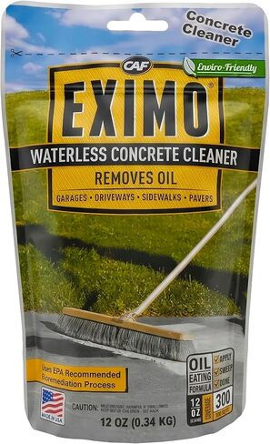 CAF Outdoor Cleaning EXIMO® Waterless Concrete Cleaner for Driveway, Garage, Basement, and Walkway Surfaces (0.75lbs) in Saudi Arabia
