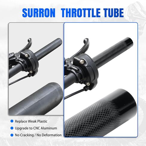 LKV Throttle Tube for Surron Light Bee X/S/L1E & Segway X160 X260, CNC 6061 Aluminum Throttle Sleeve Replacement, Direct Fit Dirt Bike Ebike in Kuwait