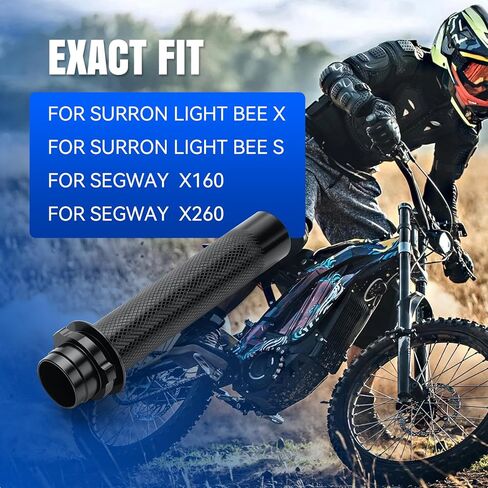 LKV Throttle Tube for Surron Light Bee X/S/L1E & Segway X160 X260, CNC 6061 Aluminum Throttle Sleeve Replacement, Direct Fit Dirt Bike Ebike in Kuwait