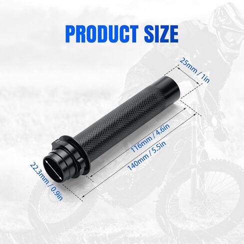 LKV Throttle Tube for Surron Light Bee X/S/L1E & Segway X160 X260, CNC 6061 Aluminum Throttle Sleeve Replacement, Direct Fit Dirt Bike Ebike in Kuwait