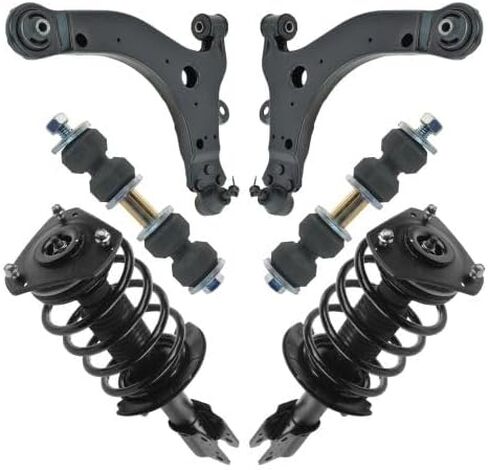 Interchange 6 Piece Front Suspension Set fits Pontiac Grand Prix 2004-2008 (34mm Sway Bar) in Kuwait