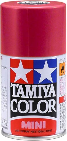 TAMIYA TS-95 علبة بخاخ 100 مل باللون الأحمر المعدني TAM85095 برايمر ودهانات in Kuwait