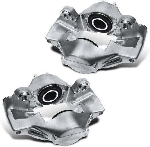 مجموعة فرجار قرص الفرامل A-Premium متوافقة مع موديلات مختارة من سوبارو - Impreza WRX/WRX Limited/WRX TR 2006-2007 2.5L - السائق الخلفي وجانب الراكب in Kuwait
