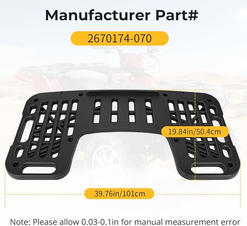 M MATI Rear Rack Assembly for Polaris Magnum 325 330 500 Sportsman 335 400 500 700 Xplorer Xpress 300 400 Xpedition 325 425 Worker 335 500 Diese-l 455 1995-2005 2670174-070 in Kuwait