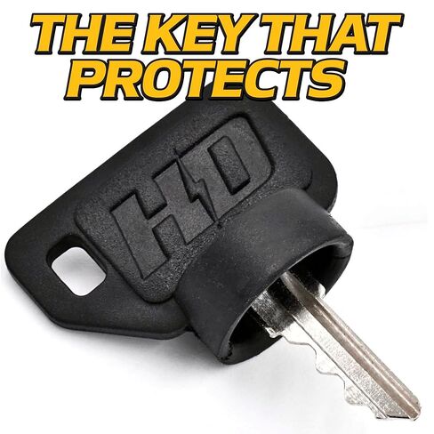 HD Switch, Ignition Switch Replacement for John Deere Z225 Z235 Z245 Z255 Z335E Z335M Z345M ZTR - with 2 Keys and Free Carabiner Keychain in Kuwait