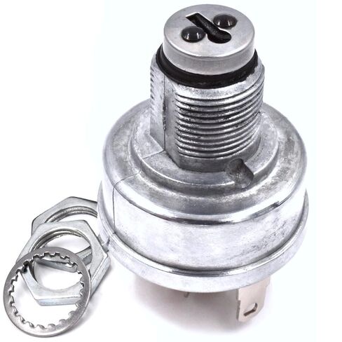 HD Switch, Ignition Switch Replacement for John Deere Z225 Z235 Z245 Z255 Z335E Z335M Z345M ZTR - with 2 Keys and Free Carabiner Keychain in Kuwait