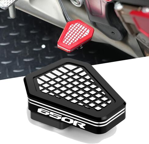 Motorcycle Widening Brake Lever Pedal Extender Compatible with CB650R CBR650R 2019-2025 2026 | CB650F 2014-2025 Foot Peg Enlarge Anti-Slip Brake Extension Pad Plate Accessories -BK in Kuwait