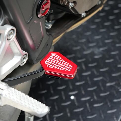 Motorcycle Widening Brake Lever Pedal Extender Compatible with CB650R CBR650R 2019-2025 2026 | CB650F 2014-2025 Foot Peg Enlarge Anti-Slip Brake Extension Pad Plate Accessories -BK in Kuwait