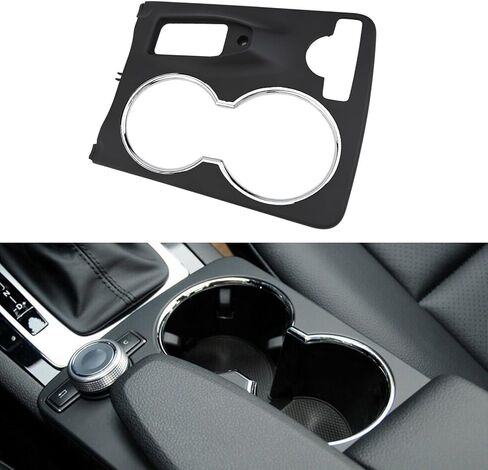 Center Console Cup Holder Trim Cover for Mercedes for BENZ W204 C-Class 2007-2014 GLK X204 2007-2015 ABS Interior Replacement Part in Kuwait