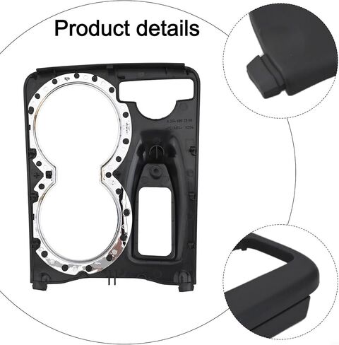 Center Console Cup Holder Trim Cover for Mercedes for BENZ W204 C-Class 2007-2014 GLK X204 2007-2015 ABS Interior Replacement Part in Kuwait