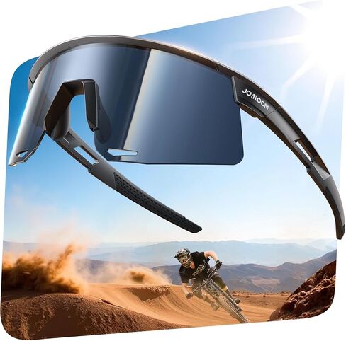 JOYROOM Polarized Sunglasses for Men Women 99.9% UV400 Protection TR90 Sports Sun Glasses for Running Cycling Outdoor in Saudi Arabia