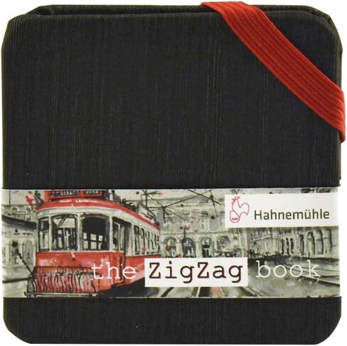 كتاب Hahnemuhle Zigzag Accordion بالألوان المائية 2X2 بوصة 300gsm 18 صفحة in Kuwait