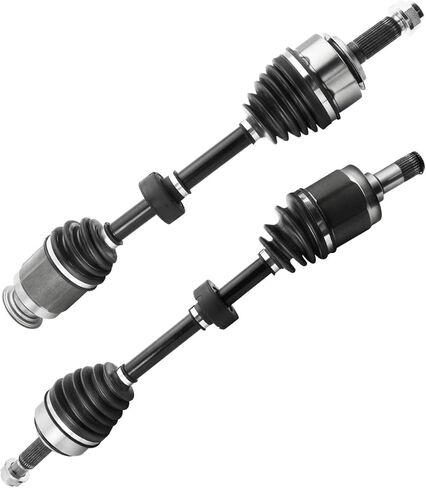TAUTOY 66-4207 66-4206 زوج (2) مجموعة عمود المحور الأمامي (2.4 لتر فقط) متوافق مع Honda CR-V CRV 2002 2003 2004 2005 2006 الراكب الأمامي والسائق (الأيمن والأيسر)، NCV36123 NCV36134 in Kuwait