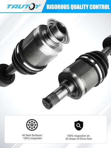 TAUTOY 66-4207 66-4206 زوج (2) مجموعة عمود المحور الأمامي (2.4 لتر فقط) متوافق مع Honda CR-V CRV 2002 2003 2004 2005 2006 الراكب الأمامي والسائق (الأيمن والأيسر)، NCV36123 NCV36134 in Kuwait
