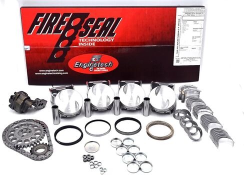 RCC496AP Engine Rebuild Kit for 2001 Chevy Silverado GMC Sierra 2500HD 3500 8.1L VORTEC 496 V8 - Includes Pistons, Moly Rings, Main/Rod/Cam Bearings, Oil Pump, Timing Set, and Full Gasket Set in Saudi Arabia