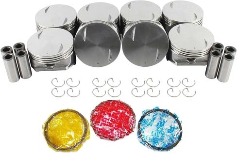 RCC496AP Engine Rebuild Kit for 2001 Chevy Silverado GMC Sierra 2500HD 3500 8.1L VORTEC 496 V8 - Includes Pistons, Moly Rings, Main/Rod/Cam Bearings, Oil Pump, Timing Set, and Full Gasket Set in Saudi Arabia