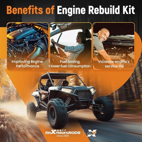 مجموعة العمود المرفقي maXpeedingrods لـ Polaris RZR 800 2008-2012، لـ RZR S 800 2009-2014، لـ RZR 4 800 2010-2014، لـ Ranger 800 2013-2017، لـ Polaris Sportsman X2 800 07-09، 1204334 in Kuwait