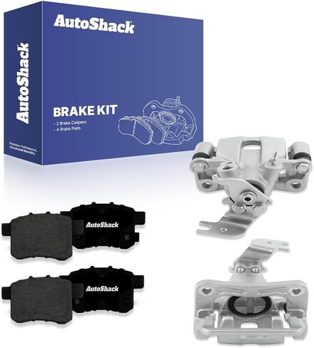 ماسكات الفرامل الخلفية من AutoShack ووسادات فرامل سيراميك ممتازة لهوندا وأكورا، أكورد 2008-2012 TSX 2009-2014، FWD L4 2.4L V6 3.5L in Kuwait