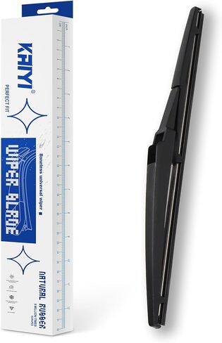 KAIYI 12" Rear Wiper Blade Compatible with Toyota RAV4 2001 2002 2003 2004 2005 2006 2007 2008 2009 2010 2011 2012 - Automotive Back Windshield Wiper Replacement, Quality, Assembly in Saudi Arabia