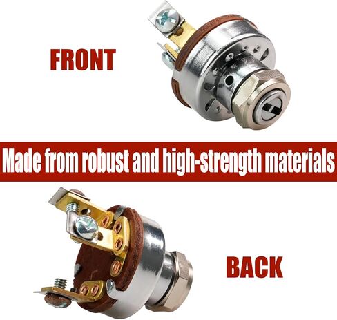 180681M93 Ignition Starter Switch with Keys for Tractors Massey Harris 33 44 50 55 555 Massey Ferguson TE20 TEA20 TEF20 TO20 TO30 TO35 40 35 50 65 85 88 202 204 F40#180681M1 9900-9050 SSW2850 in Saudi Arabia