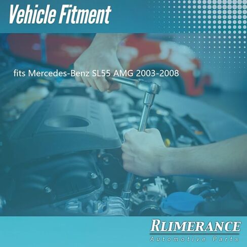 عمود المحرك، عمود القيادة قطعة واحدة من مجموعة عمود المحرك الخلفي يناسب Mercedes-Benz SL55 AMG 5.5L 2003 2004 2005 2006 2007 2008، يناسب Mercedes-Benz SL55 AMG 5.4L 2003 2004 2005 2006 2007 in Kuwait