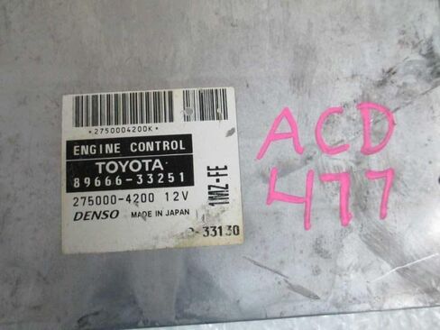 Engine ECM Control Module Fits 2002 02 Compatible with Lexus ES300 89666-33251 8966633251 in Kuwait