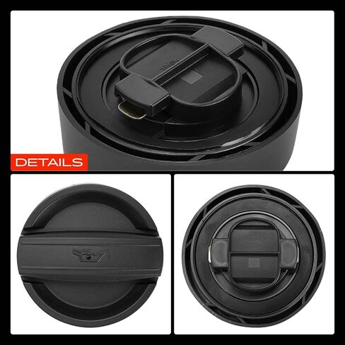 A-Premium Engine Oil Filler Cap Oil Cap Compatible with BMW, Mini 2008-2024 Cooper, X1, X2, X3, X4, X5, X6, 118i, 120i, 135i, 220i, 228i, 325i, 328i, 330i, 335i, 340i, 530i, 535i in Kuwait