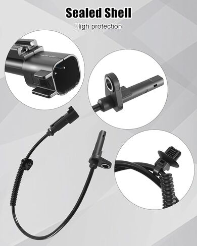 ABS Wheel Speed Sensor Rear Left and Right Fit for Ford Transit 150 250 350 350 HD 2015-2024 Replace ALS2710 BK3Z2C204C BK312B372EA ALS2693, 2Pcs in Kuwait