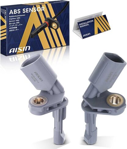 AISIN AFTERMARKET BSVG-03712 مجموعة من 2 مستشعر سرعة العجلات الخلفية اليسرى واليمنى ABS - متوافق مع Volkswagen Jetta 2015 2016، Tiguan 2012-2017، Beetle 2017، CC 2011-2017، Audi Q3 2015-2017 in Kuwait