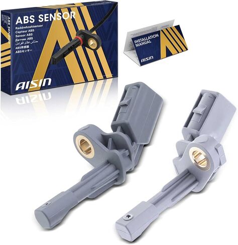 AISIN AFTERMARKET BSVG-03712 مجموعة من 2 مستشعر سرعة العجلات الخلفية اليسرى واليمنى ABS - متوافق مع Volkswagen Jetta 2015 2016، Tiguan 2012-2017، Beetle 2017، CC 2011-2017، Audi Q3 2015-2017 in Kuwait