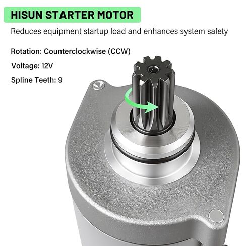 Starter Motor Compatible with Hisun UTV ATV 500 550 700 750 2008-2016 Massimo TSC Bennche Coleman Supermach in Kuwait