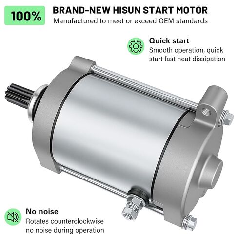 Starter Motor Compatible with Hisun UTV ATV 500 550 700 750 2008-2016 Massimo TSC Bennche Coleman Supermach in Kuwait