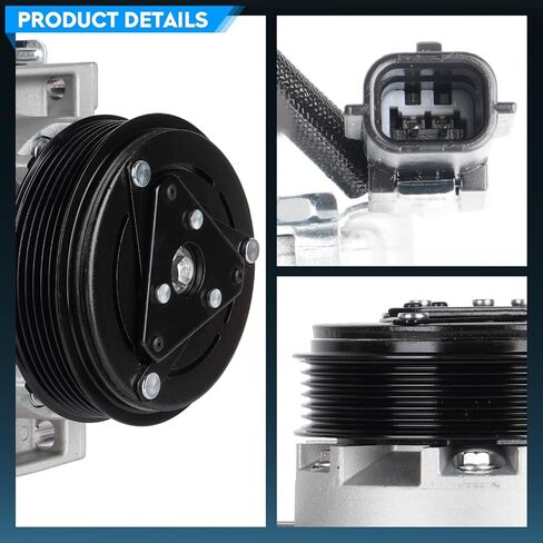 TadaMark A/C Air Conditioner Compressor Repair Kit Fit for Nissan Sentra 1.8L 1.8 2014 2015 2016 2017 2018 2019 in Kuwait