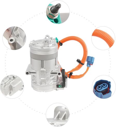 A/C Compressor for 2016-2022 Tesla Model X - High-Performance Automotive Air Conditioning Compressor with 125W Power for Efficient Cooling and Longevity in Kuwait
