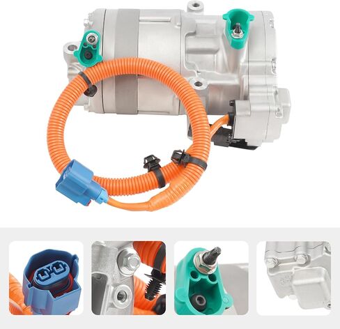 A/C Compressor for 2016-2022 Tesla Model X - High-Performance Automotive Air Conditioning Compressor with 125W Power for Efficient Cooling and Longevity in Kuwait