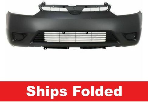 Parts N Go Front Primed Bumper Cover For 2006-2008 Honda Civic Coupe HO1000237 04711SVAA90ZZ in Kuwait