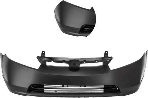 مناسب لغطاء المصد الأمامي لسيارة Honda Civic Sedan 2006-2008 - متوافق مع محركات 1.3 لتر و1.8 لتر، لمسة نهائية معدة - قطعة OEM 04711SNEA90ZZ، HO1000239 in Kuwait
