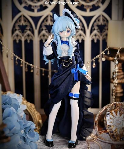 CALEMBOU BJD Blind Box,1/8 Paradox World Series Decorative Ball Jointed Doll, Articulated Dress-Up Figure, Collectible Display Model for Birthday Christmas, Random 1 Box in Saudi Arabia