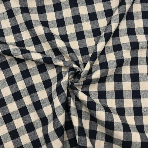 Vintage Red Plaid Homespun Fabric 130gsm Cotton Blend 57" Wide x 1 Yard pre Cut in Kuwait