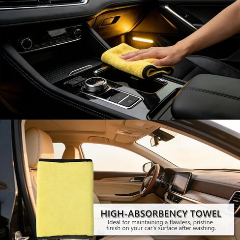8PCS Car Wheel Brush kit,Wheel Cleaner Brush, Microfiber Cleaning Cloth,Soft Bristle Rim Brush,Tire Polishing Application Pad,Drying Towel.Tire Cleaning Brush Kit for Trucks, Cars, RVs in Saudi Arabia