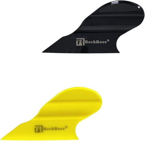 RockRose Black Side Trim Mini Squeegee - Compact and Ergonomic Tool with Flexible Blade for Precision Window Film and Car Tint Application - (Pack 3 Units) in Saudi Arabia