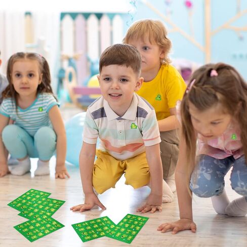 500 Pieces Frog Stickers Small Green Spotted Frog Aesthetic Stickers for Teachers Students Crafts School Classroom Decorations Scrapbook Laptop Skateboard Phone Guitar in Saudi Arabia