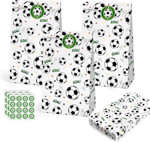 woric Party Favor Bags, 36 Pack 6-Colors Goodie Bags with Star Stickers, 9.4 x 5.1 x 3.1 Inch Colorful Paper Gift Bag for Weddings Graduation Baby Showers Birthdays Party Candy Packaging in Kuwait