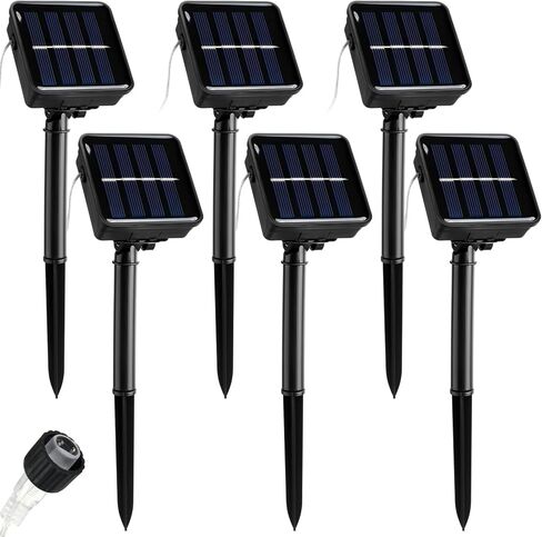Tellegloww 6 Set Replacement Solar Panel 1.2v 600ma Replacement Parts for Solar Lights with 6.56ft Power Cord Waterproof Solar Panel for Outdoor Lights Solar Flower Lights Garden Landscape Patio Decor in Kuwait