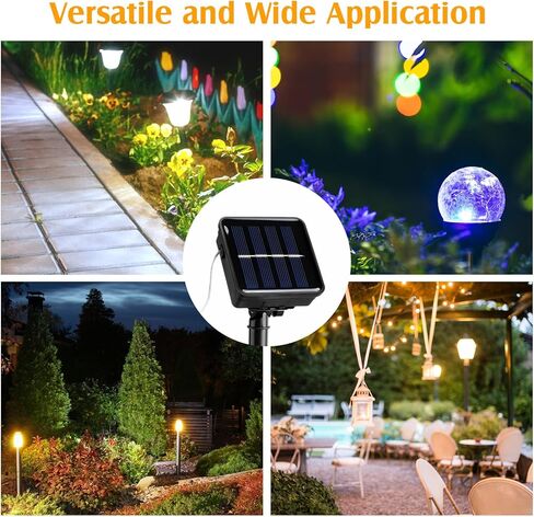 Tellegloww 6 Set Replacement Solar Panel 1.2v 600ma Replacement Parts for Solar Lights with 6.56ft Power Cord Waterproof Solar Panel for Outdoor Lights Solar Flower Lights Garden Landscape Patio Decor in Kuwait