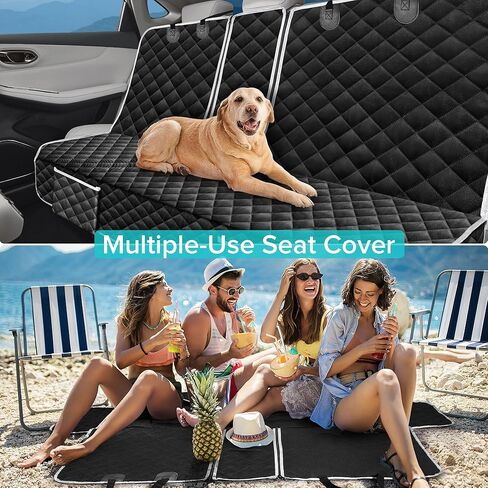 غطاء مقعد السيارة للكلاب متوافق مع ملحقات المقعد الخلفي Buick Envista Envision Encore Enclave Regal GX، أغطية المقعد الخلفي لشاحنة الحيوانات الأليفة المقاومة للماء مع دعم مانع للانزلاق 2000-2026 in Kuwait