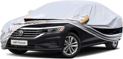 Sedan Car Cover Custom Fit Volkswagen/VW Arteon 2017-2025, Car Cover Waterproof All Weather for Automobiles, Sun Rain Dust UV Protection. (Ships from US Warehouse, Arrive Within 3-7 Days) in Saudi Arabia